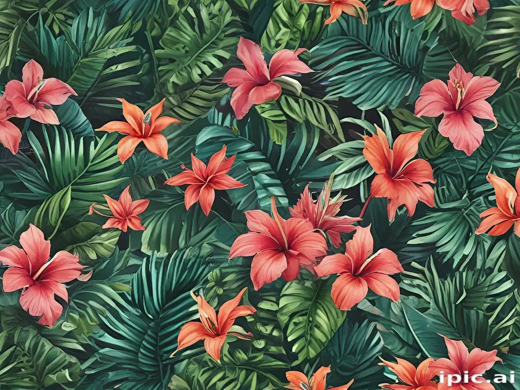 tropical wallpaper iphone