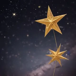 glittering stars png