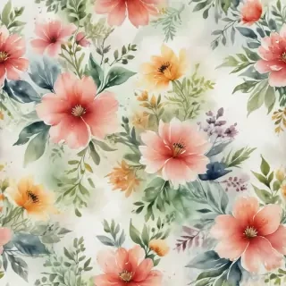 floral watercolor background