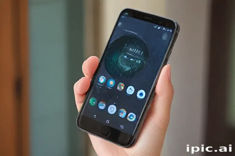 holding a phone