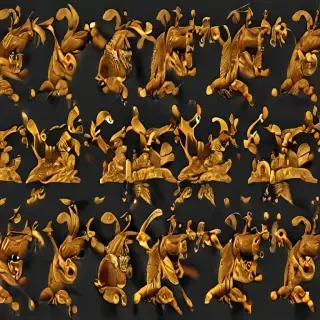 golden png