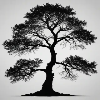 tree png silhouette