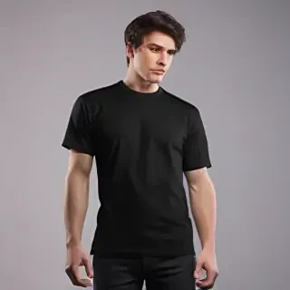 black shirt mockup