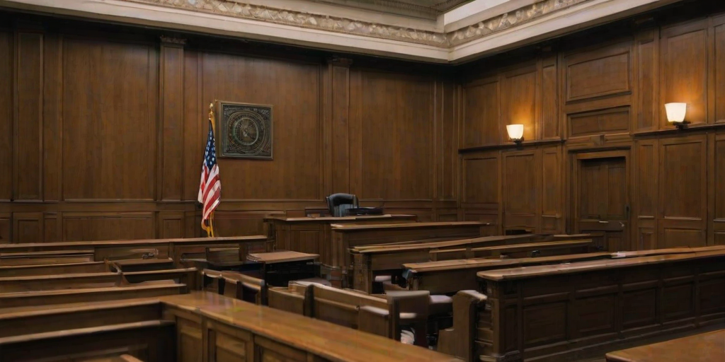 courtroom background