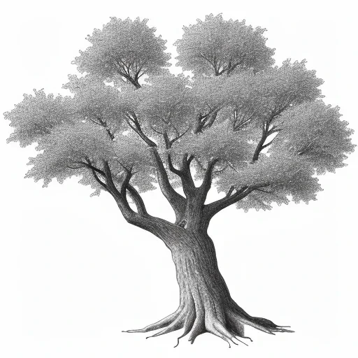 tree background drawing