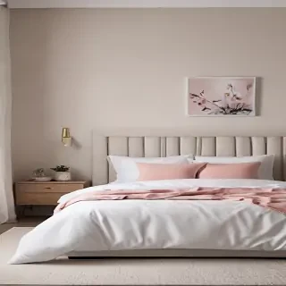 background of a bedroom