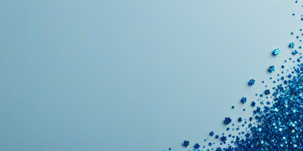blue glitter background