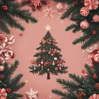 cute aesthetic christmas wallpaper