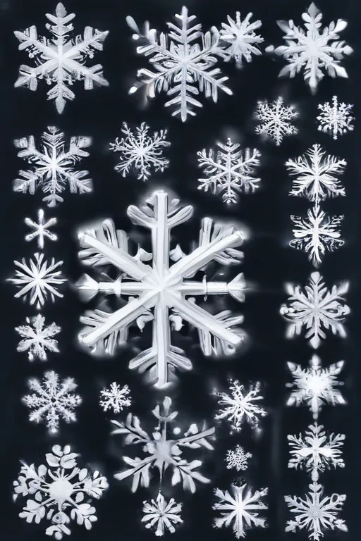 snowflake clipart free