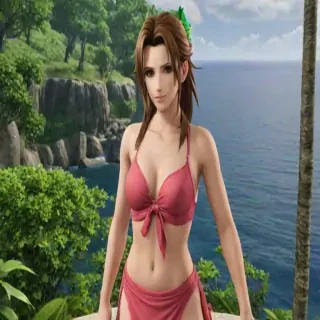 aerith bikini