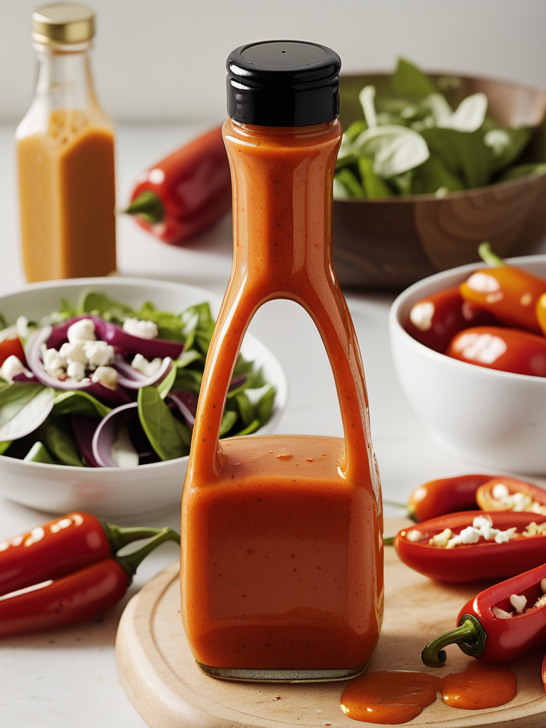 roasted red pepper salad dressing