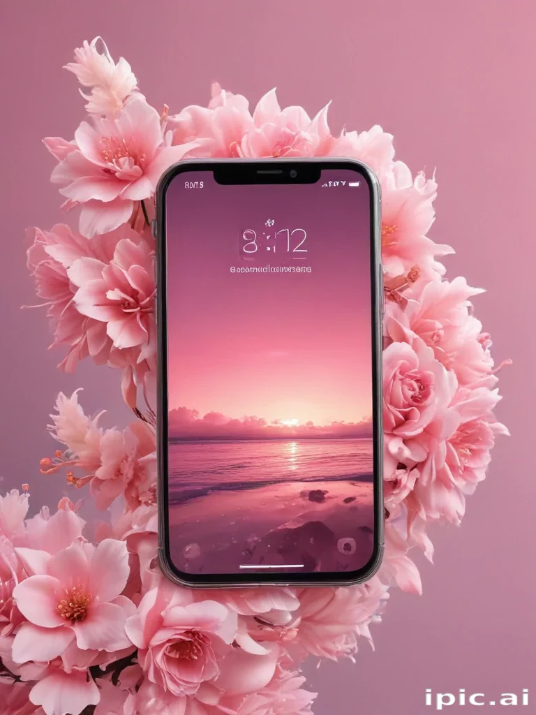 pink aesthetic phone wallpaper