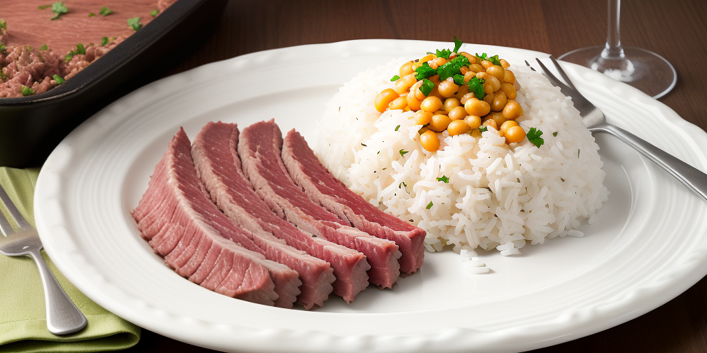 rice and corned beef puerto rican