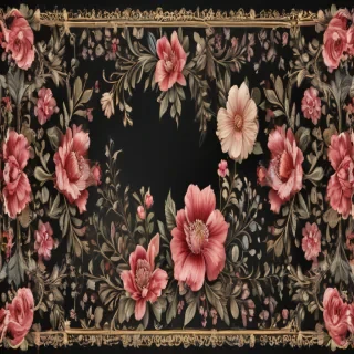 floral page borders