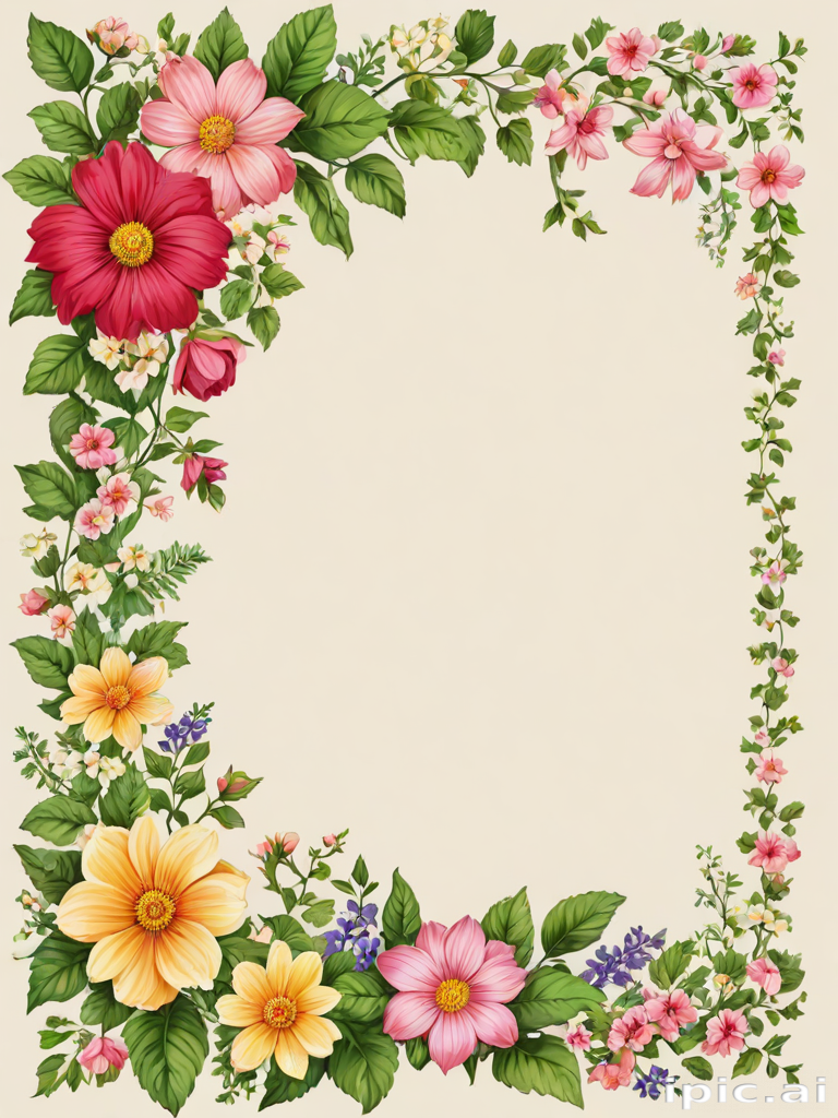 flower border clipart