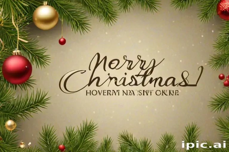 merry christmas transparent background