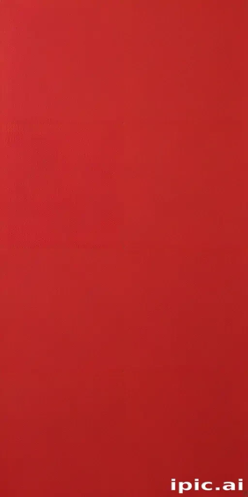 red blank background