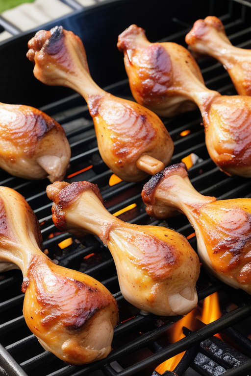 how long to cook chicken drumsticks on grill