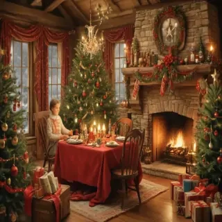 printable vintage christmas images