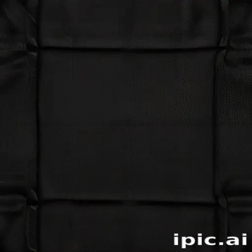 black fabric texture