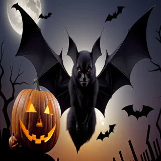 halloween bats images