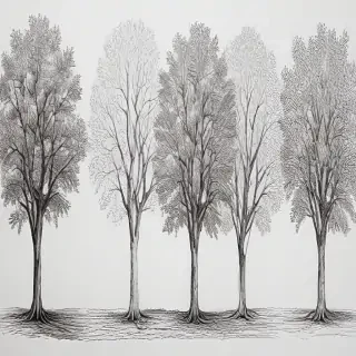 images of trees for drawing