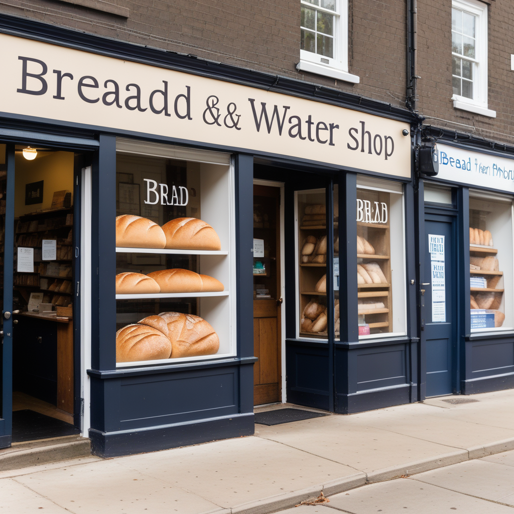 bread and water print shop
