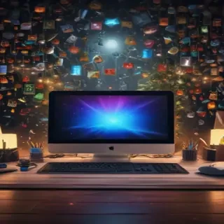 cute computer background