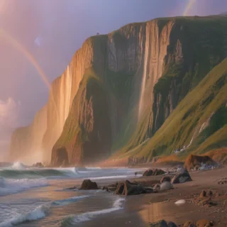 rainbow pastel