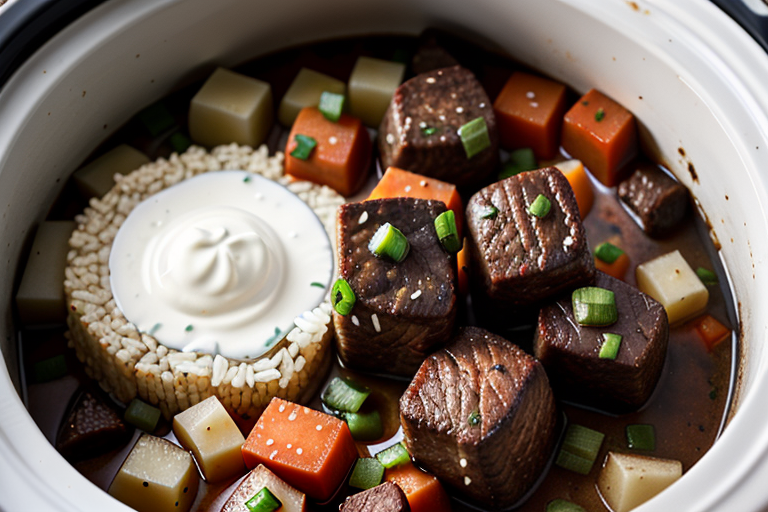 venison cube steak crock pot