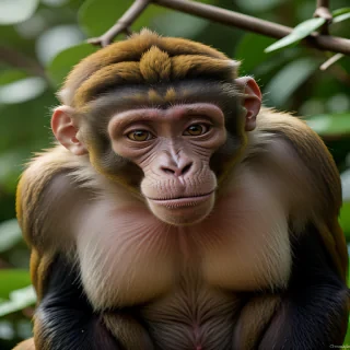 monkey cartoon