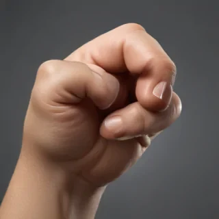 point finger png