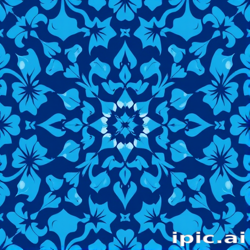 blue pattern background