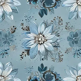 flower background blue