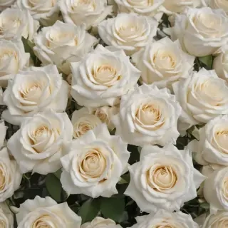 white roses png