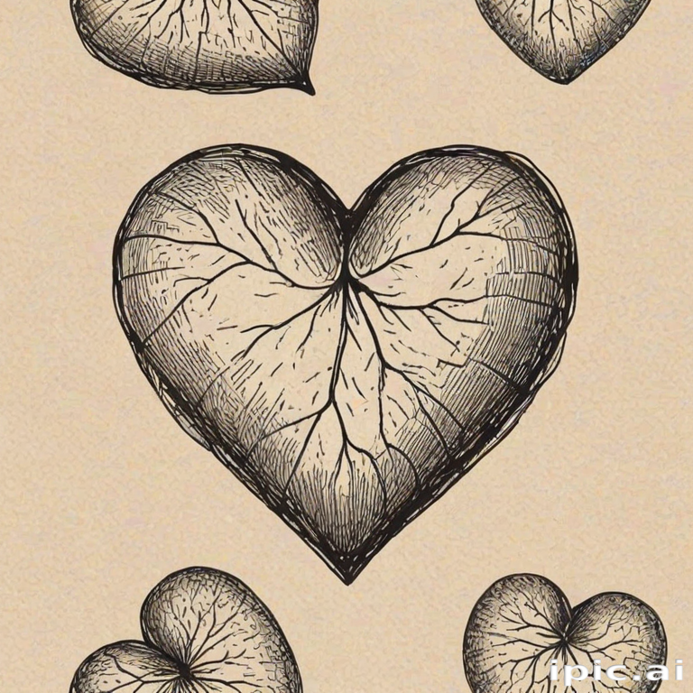 hand drawn heart