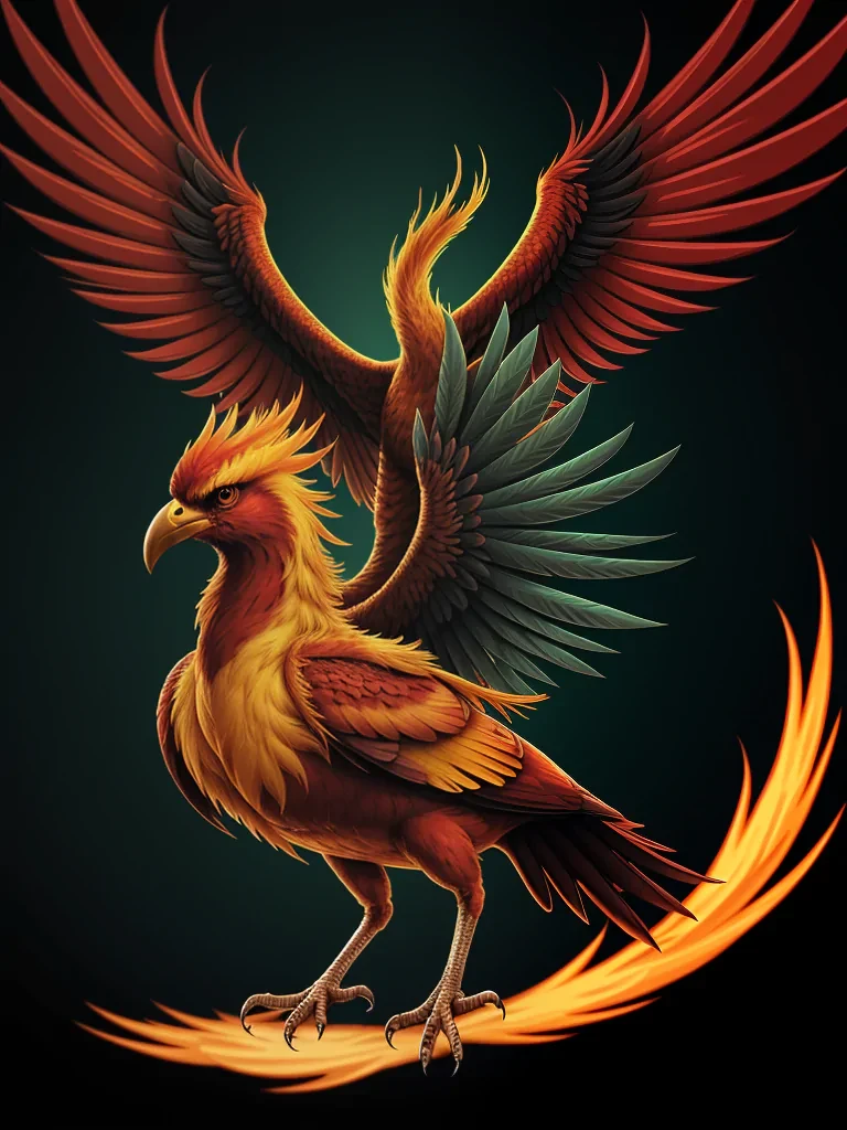 phoenix bird wallpaper