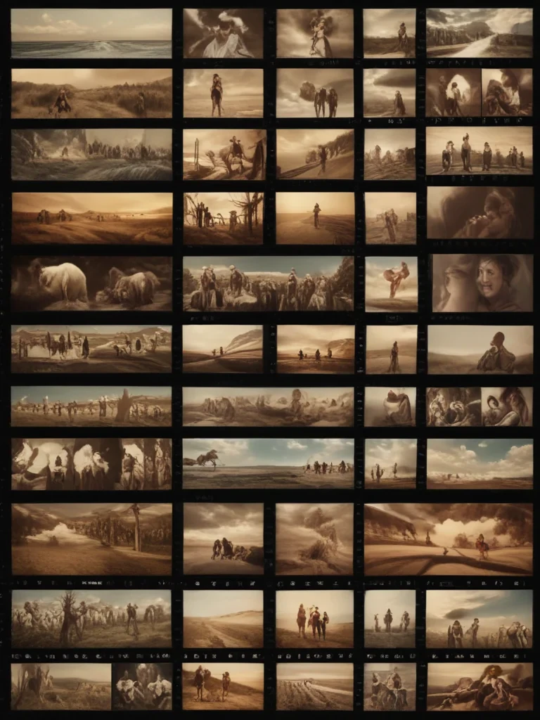 film strip template