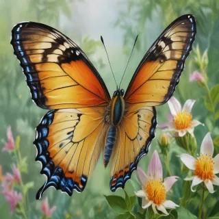 pictures of butterflies to draw