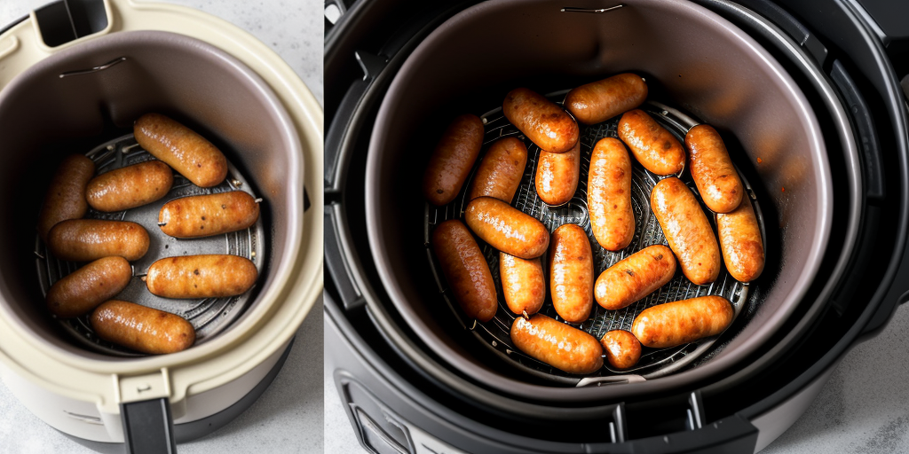 cooking chicken sausage in air fryer