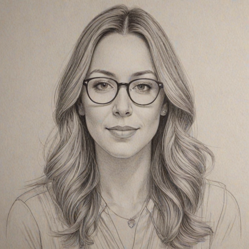 Resplendent Colbie Caillat, pencil sketch, portrait of Ravishing woman 1976s in glasses, hair style beatnik, outline, clear lines, fine lines, 8k