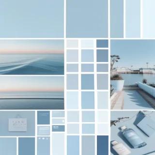 light blue aesthetic