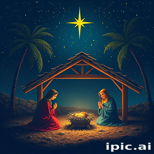 manger scene images free