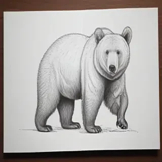 bear pictures to draw