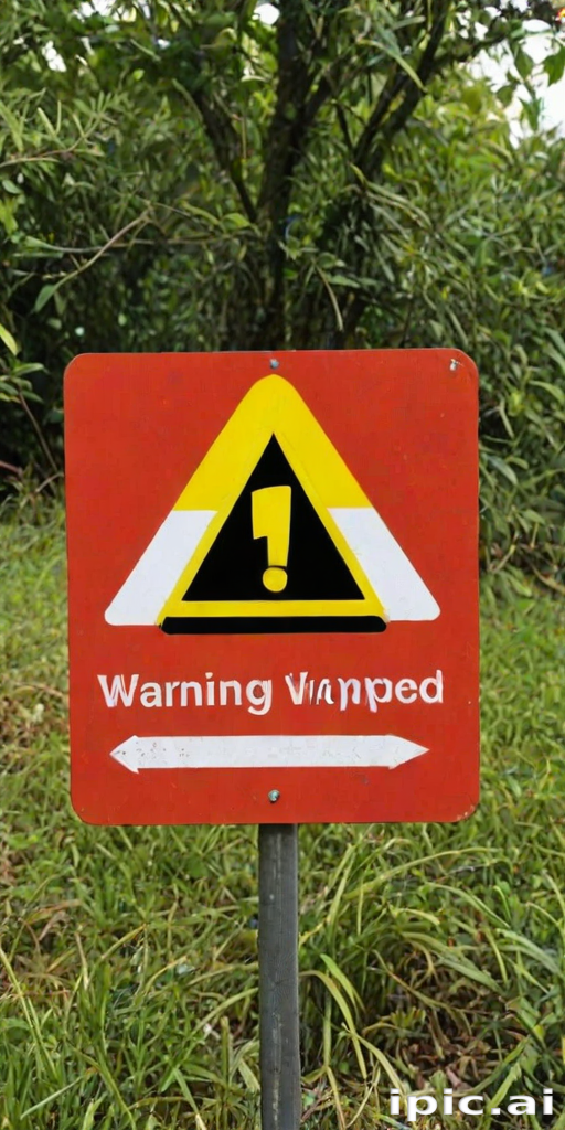 warning sign
