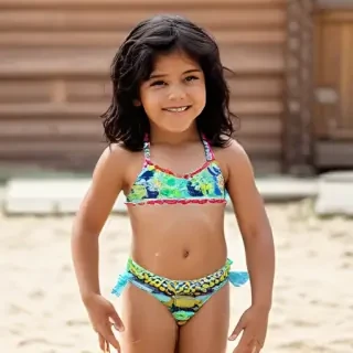 indian kid bikini