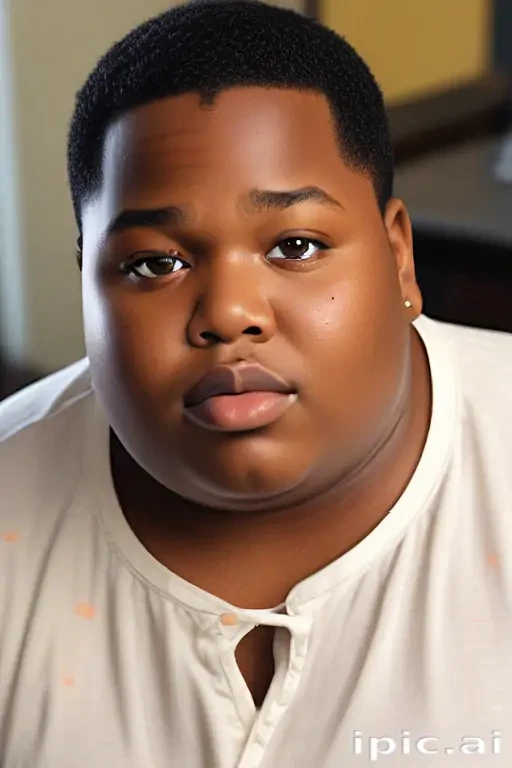 fat black kid