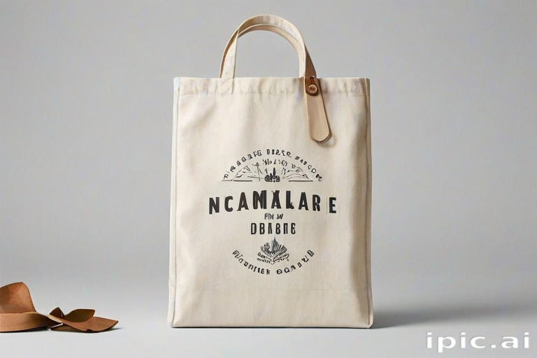 canvas bag mockup
