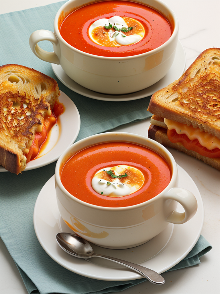 tomato soup and grilled cheese recipe
