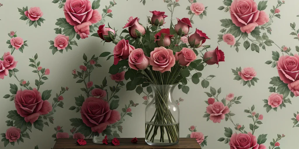 flowers and roses wallpaper